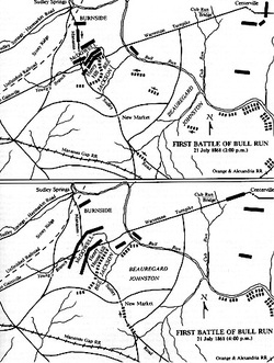 Civil War Battle Map - Civil War